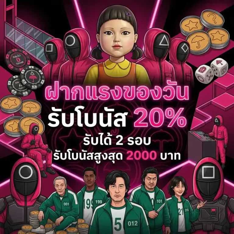 squidgame456 รับโบนัส